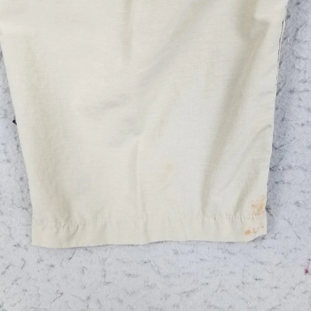 Pellini Pants Boys 15/16 Beige Cargo Elastic Waist Nylon Blend Outdoor
